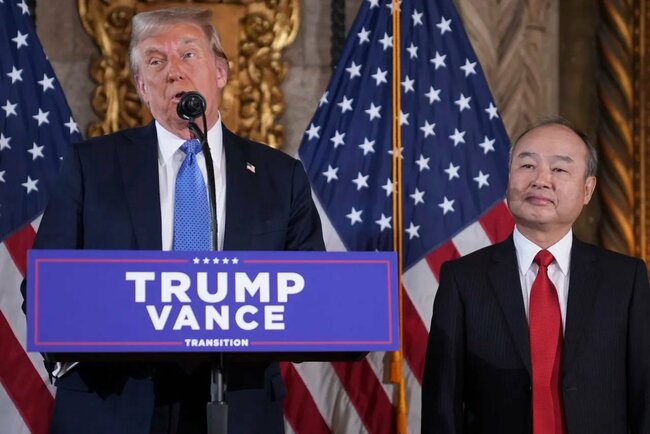 孫氏がトランプ氏に約束した巨額投資、実現可能か