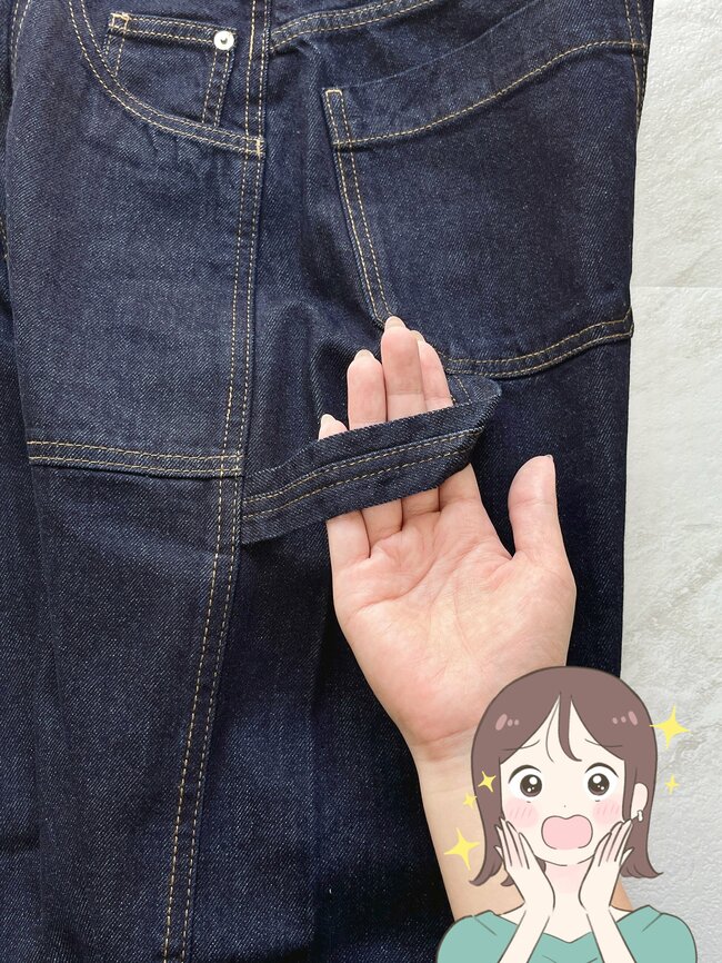 「スタイル良く見える」GU×rokhの“楽ちんジーンズ”脚の形をまるっとカバーしてくれる！「めちゃくちゃ可愛い」「こういうのが欲しかった」