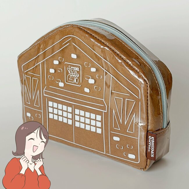 見つけた瞬間、迷わず購入！コメダ珈琲の“お店みたいなポーチ”かわいすぎて年中持ち歩きたい！「一目惚れで買った」「内側が店内柄」