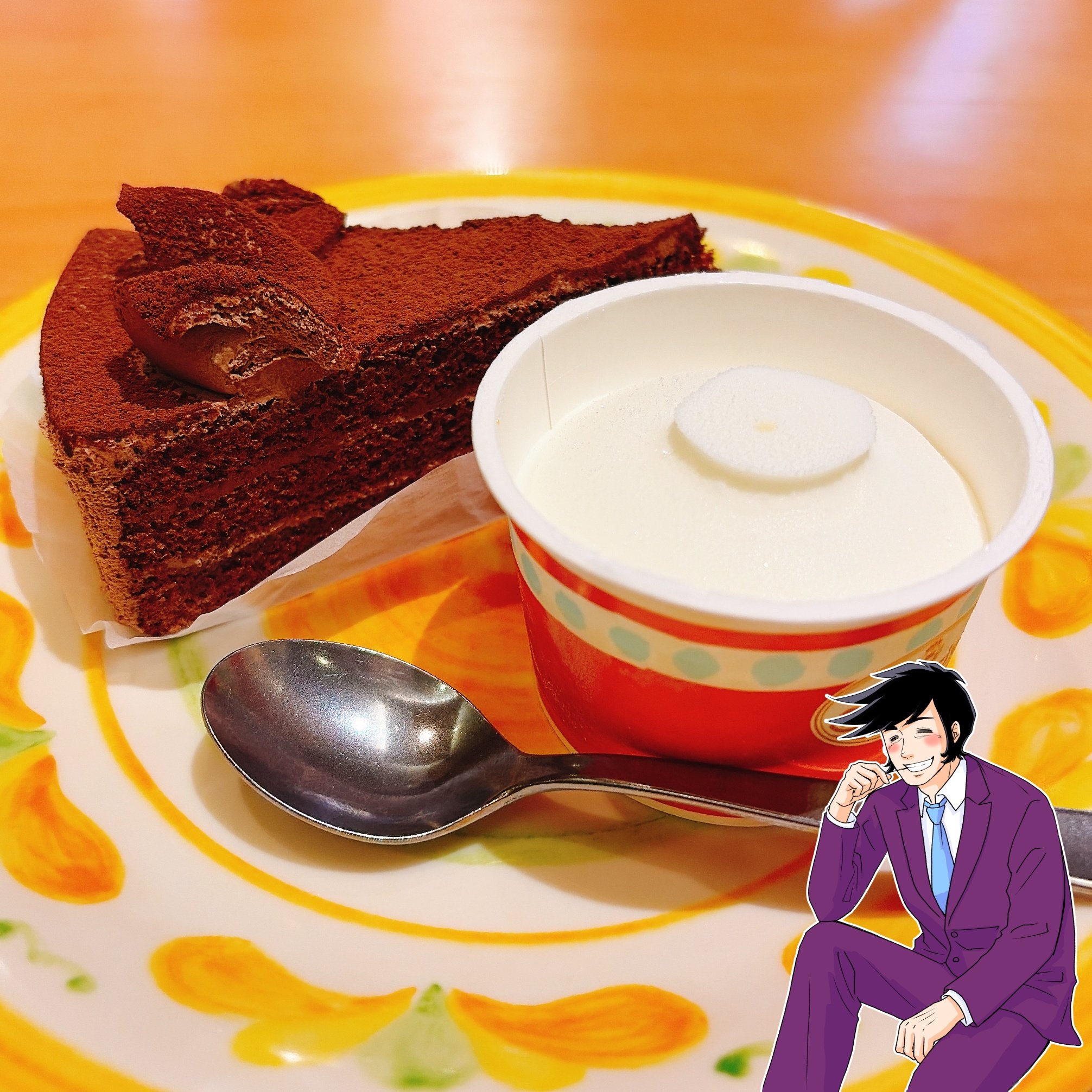 「ワンホール分食べたい」「美味しくて感激した」サイゼリヤの“よくばりデザートセット”幸福感がえげつない!「また食べたい」