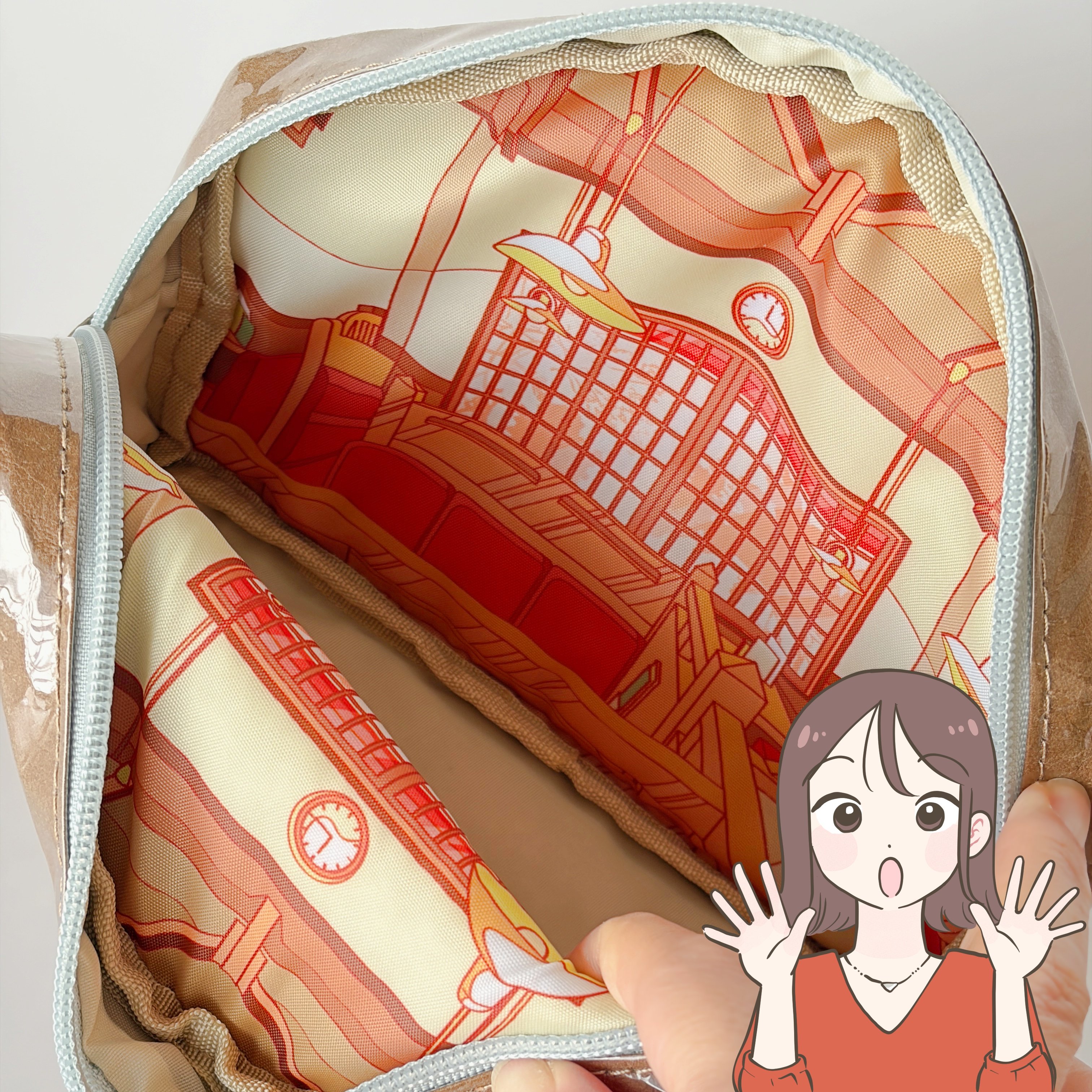 見つけた瞬間、迷わず購入！コメダ珈琲の“お店みたいなポーチ”かわいすぎて年中持ち歩きたい！「一目惚れで買った」「内側が店内柄」