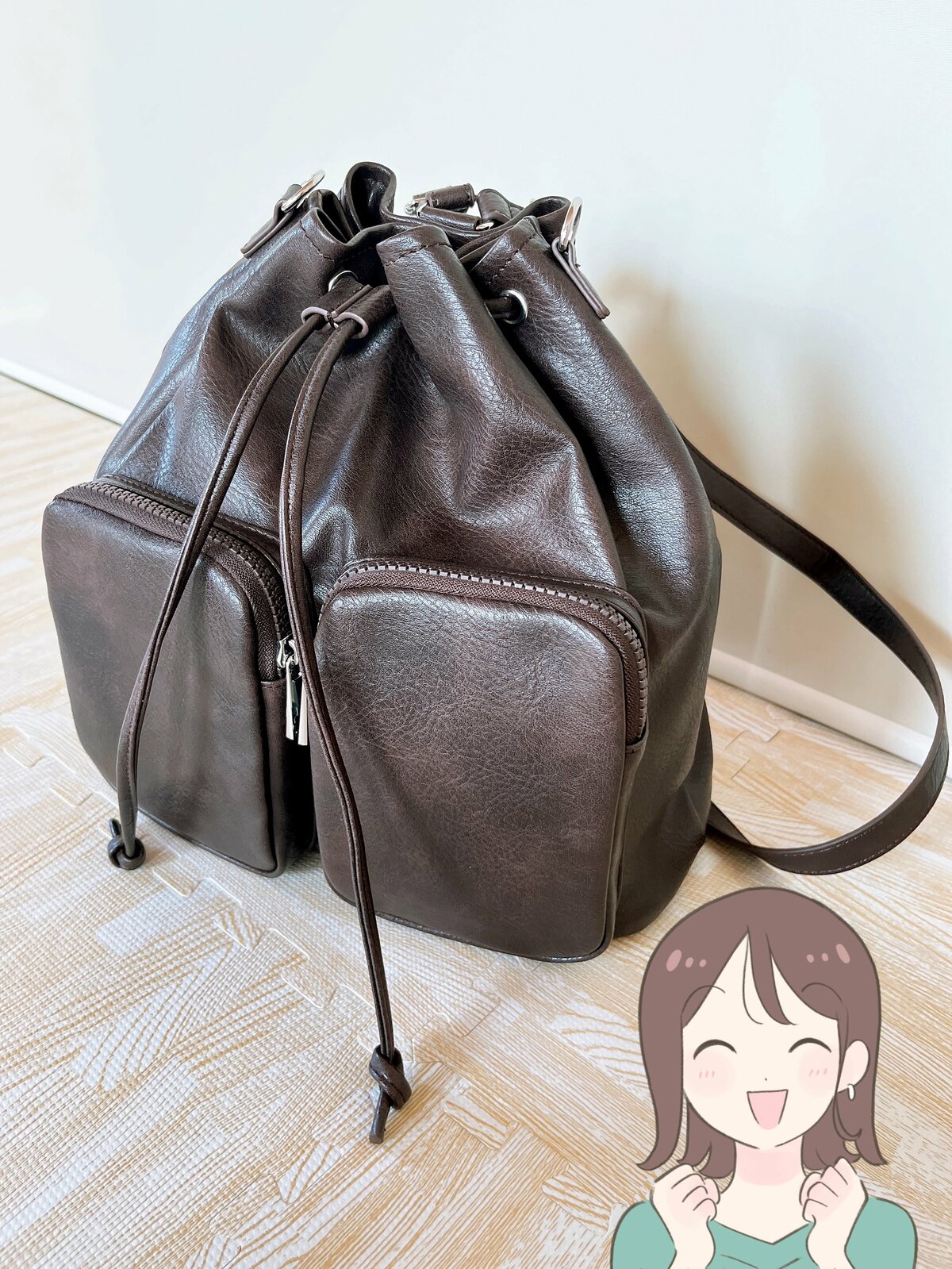 「理想のリュックです」GUの“2990円バッグ”高級感たっぷりでオシャレ!「期待を実物が超えてきた」「毎日使ってます」