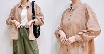 羽織るだけでおしゃれコーデが完成！ハニーズの「ぽわん袖シャツ」ゆったりシルエットで着痩せ効果もバツグンです！《購入レビュー》