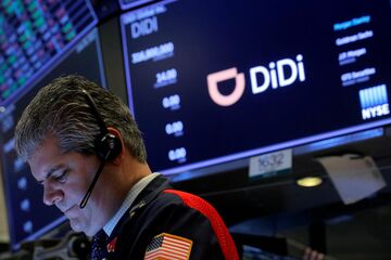 滴滴のNY撤退、米上場の中国銘柄全体に影響拡大