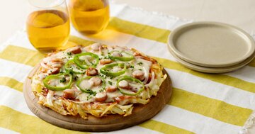 【裏ワザ料理】生地がいらない! じゃがいもサクサクピザ
