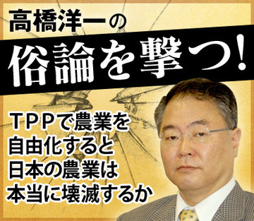 ＴＰＰで農業を自由化すると日本の農業は本当に壊滅するか