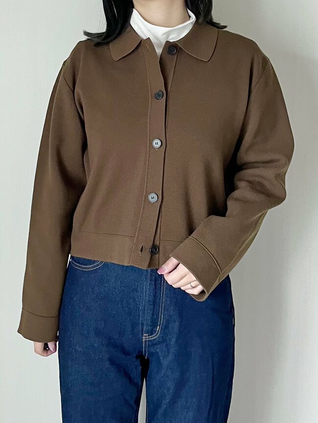 「今季買った服で一番ヘビロテ」GUの“楽ちんカーディガン”春までたっぷり着回せてコスパ良い！「高見えします」「めちゃくちゃ着痩せ効果ある」