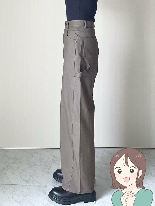 「試着して即決した」GUの“細見えパンツ”脚のラインをまるっとカバーしてくれる!「脚長で美シルエット」「色も素材も形もめちゃくちゃ良い」