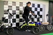 glafitの新型ハイブリッドバイクは専用アプリでスマホと連動、シェア事業者による利用も視野に