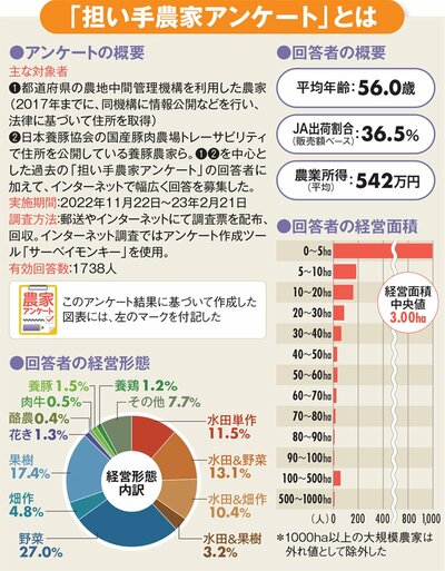 図表：「担い手農家アンケート」とは