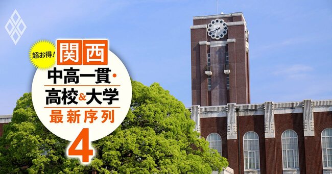 超お得！【関西】中高一貫・高校＆大学最新序列＃4