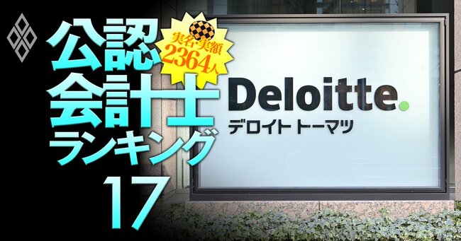 公認会計士「実名」「実額」2364人ランキング#17