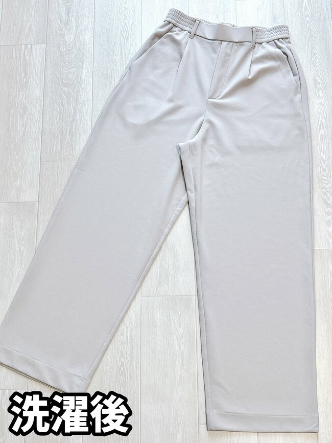 「あまりにも良すぎて2着目です」グローバルワークの“楽ちんワイドパンツ”どこから見てもシルエットが美しい！「何枚あっても便利」「買って正解でした」