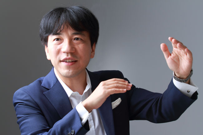 ウェルスナビの柴山和久社長 ウェルスナビの柴山和久社長