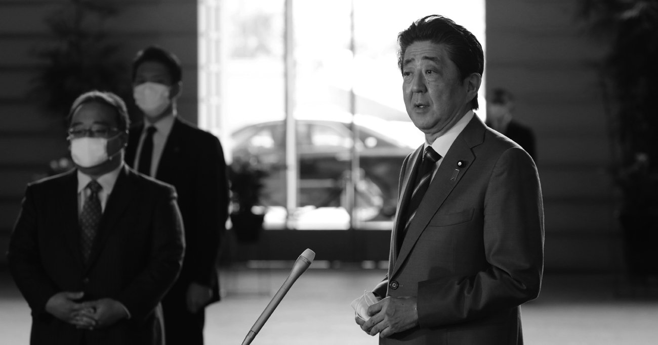 首相の安倍晋三