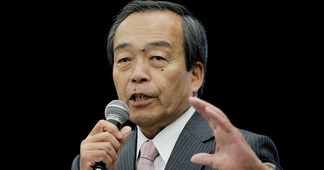 トヨタ自動車の内山田竹志会長