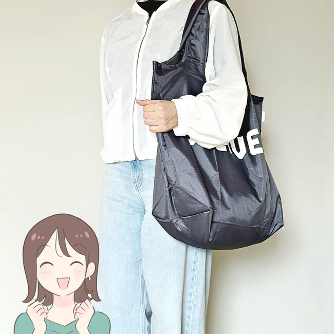 お米袋を入れてもやぶれない!3COINSの“30kg入る大容量エコバッグ”が頼もしい!「しっかりしてる」「コンパクトだし持ち運びにも便利」