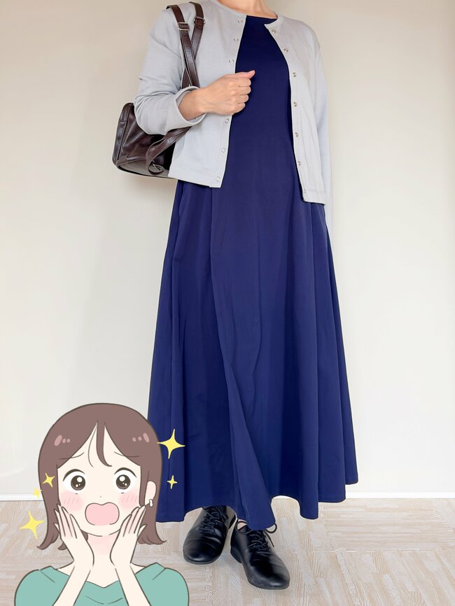 「肉感を拾わなくて助かります」無印良品の“ゆったりカーディガン”楽ちんなのにオシャレなの！「もう1着購入」「季節の変わり目に便利」