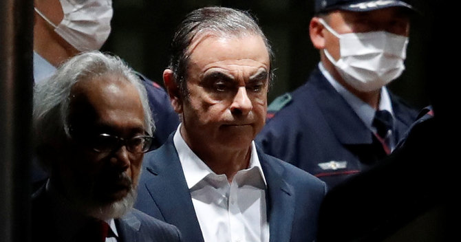 再び保釈されたカルロス・ゴーン日産自動車元会長