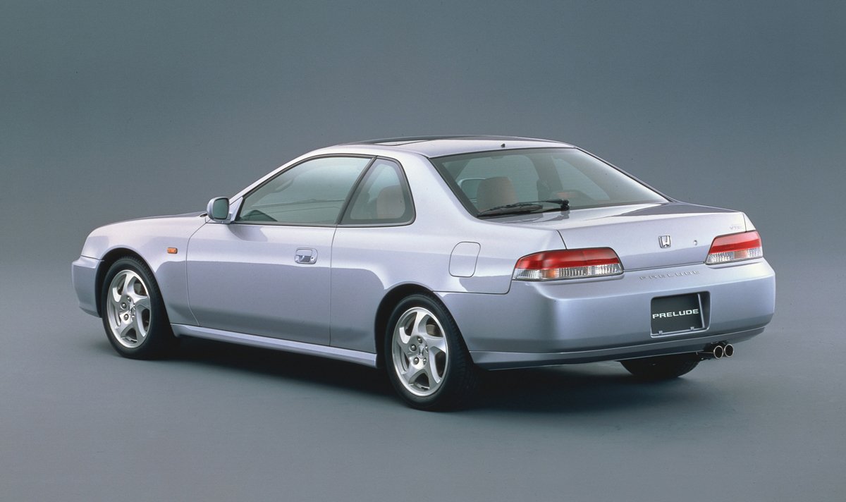 NAエンジンでリッター100馬力を達成した「タイプS」が設定された、5代目プレリュード