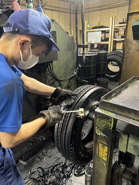仕上げ作業