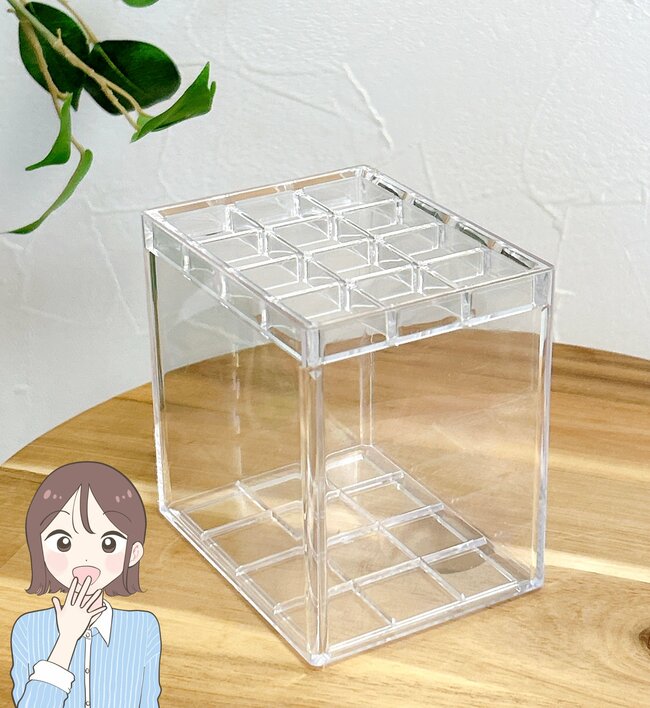 セリア、すごいじゃん…!無印に売ってそうな「天才クリアケース」まさかの使い方が便利すぎた!