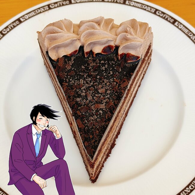「めっちゃ好き。毎年食べてる」コメダ珈琲の“幸せの塊みたいなスイーツ”美味すぎてホールで食べたい！「1口ごとに満足感」「コメダでいちばん美味い」《実食レビュー》