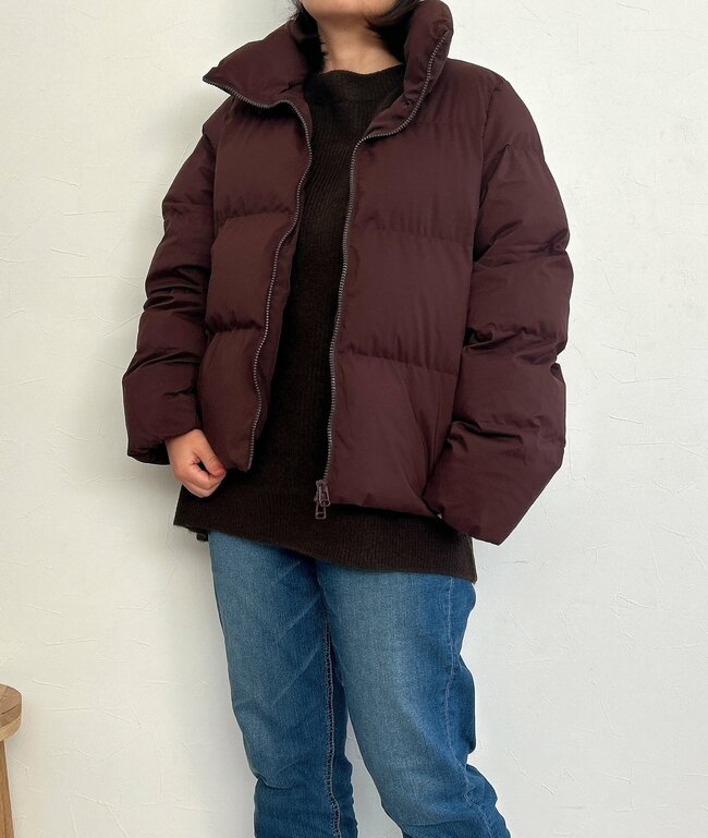 【GU感謝祭】「北海道の冬も大丈夫そう」シルエットが可愛い“ぽかぽかアウター”1000円オフはうれしい!「ダウンなのにスッキリ見える」「形が崩れずキレイに着られています」