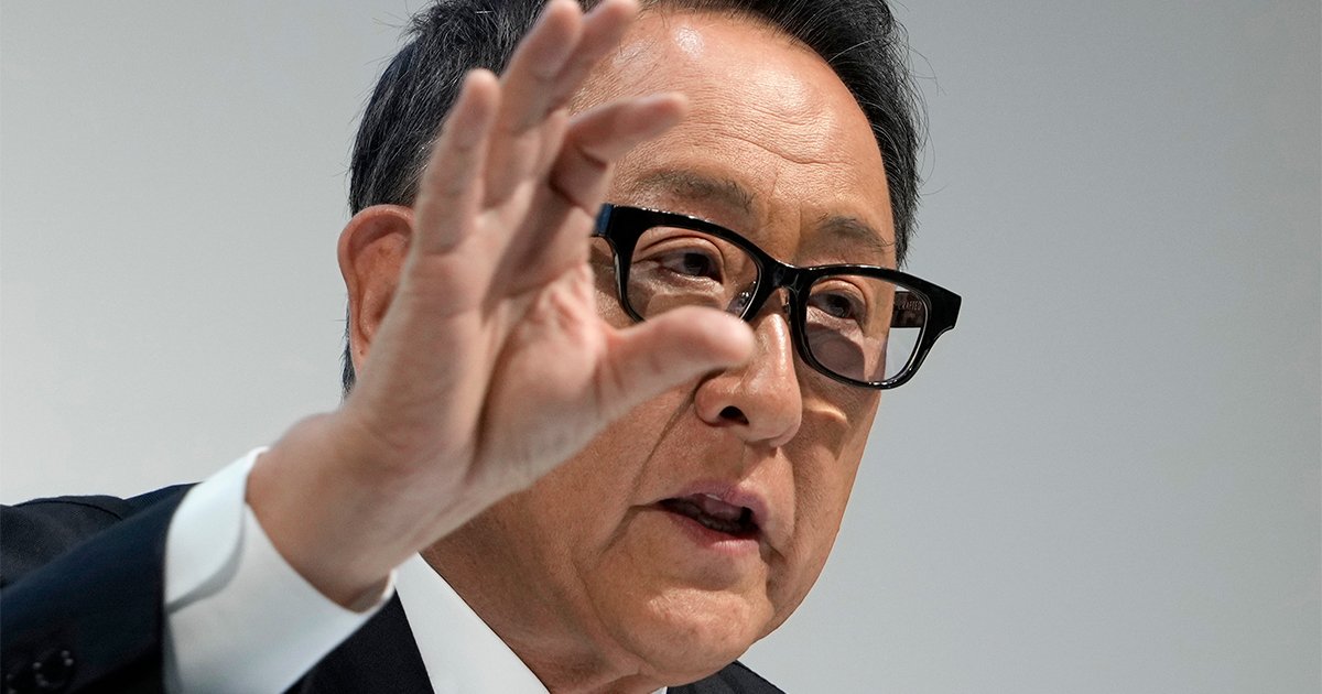 トヨタ自動車会長の豊田章男氏