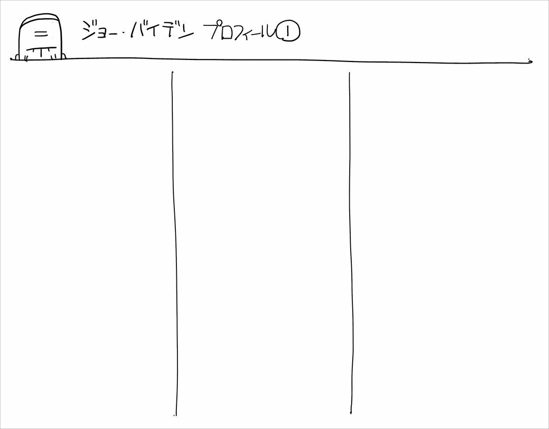 ジョー・バイデン氏の「波乱万丈の人生」を図解してみた!