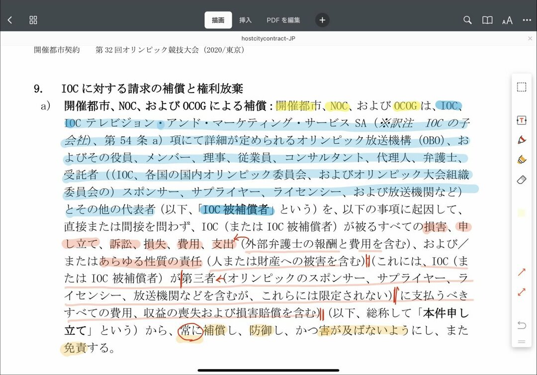 「オリンピックとカネ」ぼったくり契約を“1枚の図”にしてみた!