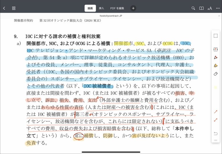 「オリンピックとカネ」ぼったくり契約を“1枚の図”にしてみた！