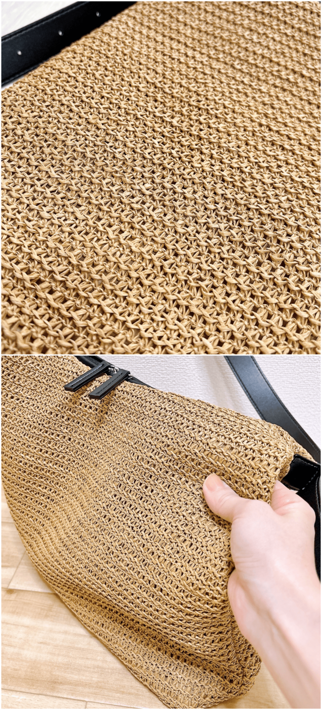 「高見え商品です」「荷物がたくさん入る」GUの“2990円バッグが”オシャレな上に大容量！「50代でもラフすぎずに持てそう」《購入レビュー》