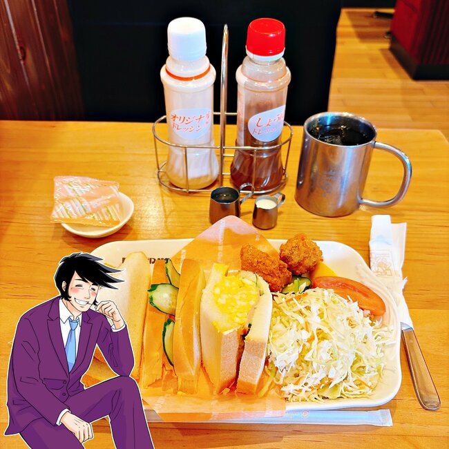 「デカくね…?」「満腹すぎて苦しかった」コメダ珈琲の“平日ランチ限定メニュー”ボリューム凄くてビビった!「まごうことなき逆詐欺」