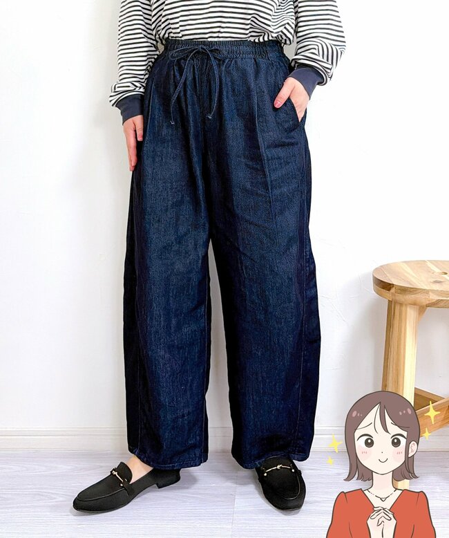 「こういうパンツ求めてた」「毎日はきたい」GUの“涼しげワイドパンツ”が理想的すぎる！「ぽわっとしててかわいい！」【購入レビュー】