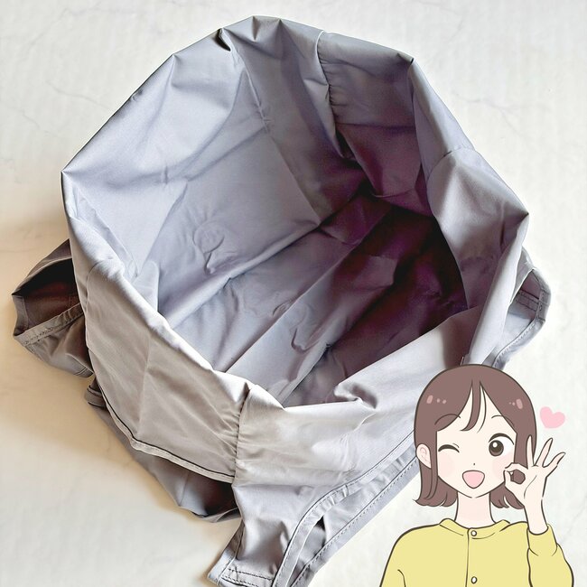 お出かけの必需品になった!タリーズの「クルクルたためるエコバッグ」マチが広くて収納力バツグン!《購入レビュー》