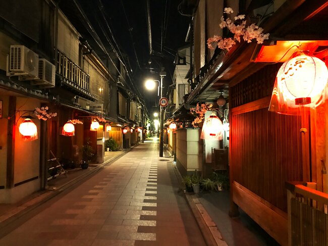 夜の宮川町