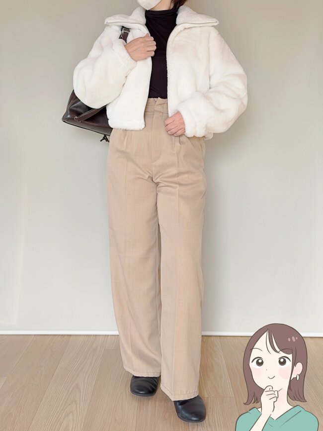 「マフラーいらずで暖かい」GUの“ふわもこアウター”ころんとしたシルエットが可愛すぎる!「これ一着で、ほかほかする」「暴風の中でも風が入ってこない」