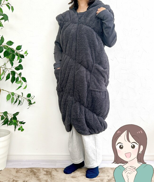 「去年は売り切れて買えませんでした」無印良品の“ふわふわアイテム”毛布に包まれてるみたいで気持ちいい！「これなくして冬は越せない」「冬の通勤に必須！」
