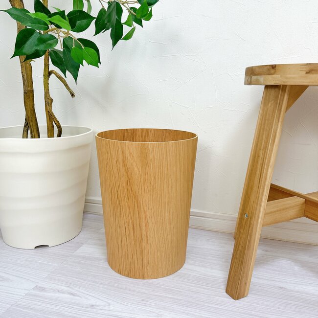 やっぱり無印良品！「ホテルにありそうなゴミ箱」がまるでインテリア…！お部屋の生活感が消えちゃった