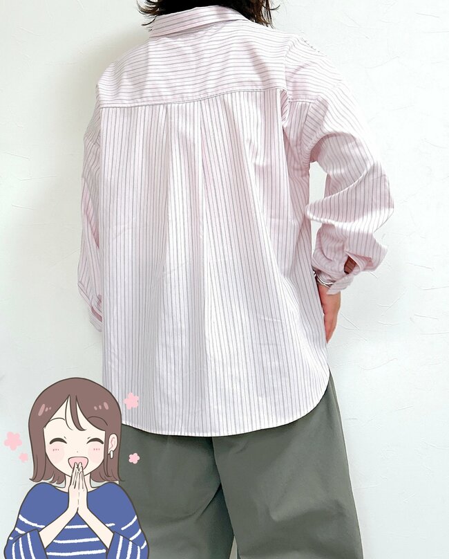 【グローバルワーク】レビュー500件超え！アイロンいらずの“楽ちんシャツ”が体型カバーできてオシャレ！「着るだけでスッキリ」「可愛くて即決です」