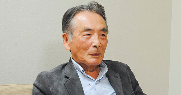 長銀元頭取の鈴木恒男さん