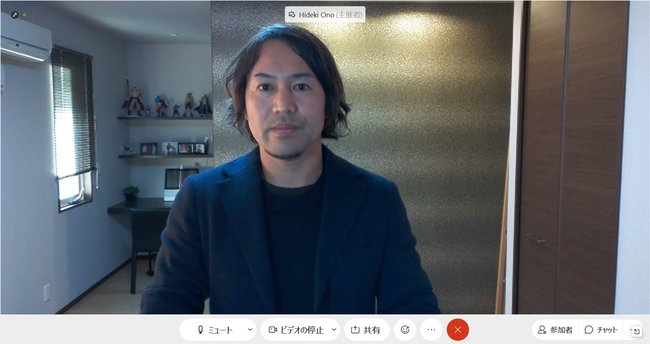 写真:良い例(バストアップで姿勢も良い)