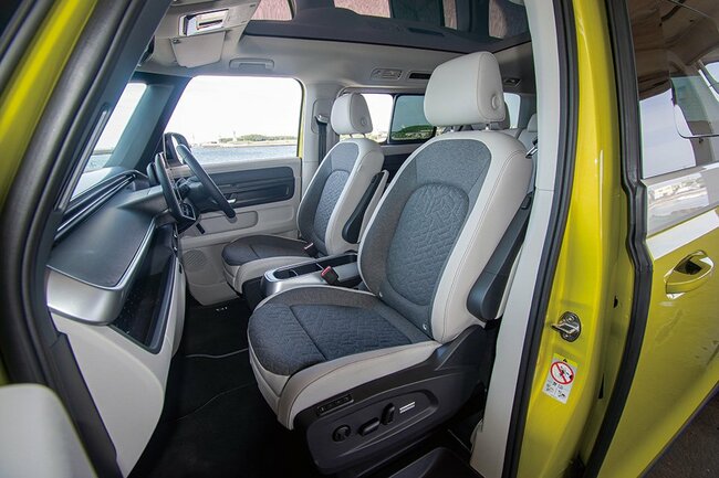 フォルクスワーゲン・ID.Buzz前席