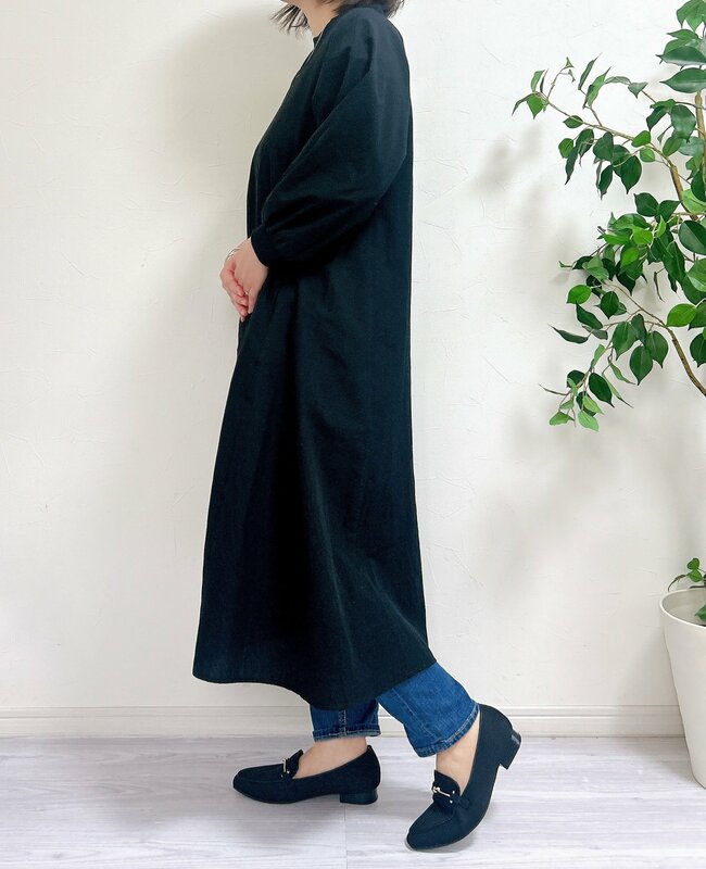 【しまむら】お客さんが次々と手に取ってく…！2420円の「楽ちんワンピース」すぽんと着るだけで大人かわいい！