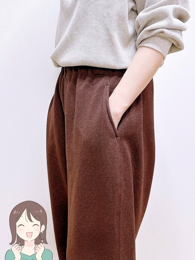 ウエストが楽で毎日はきたい！無印良品の「新作ワイドパンツ」ふんわりしたシルエットがオシャレ！《購入レビュー》