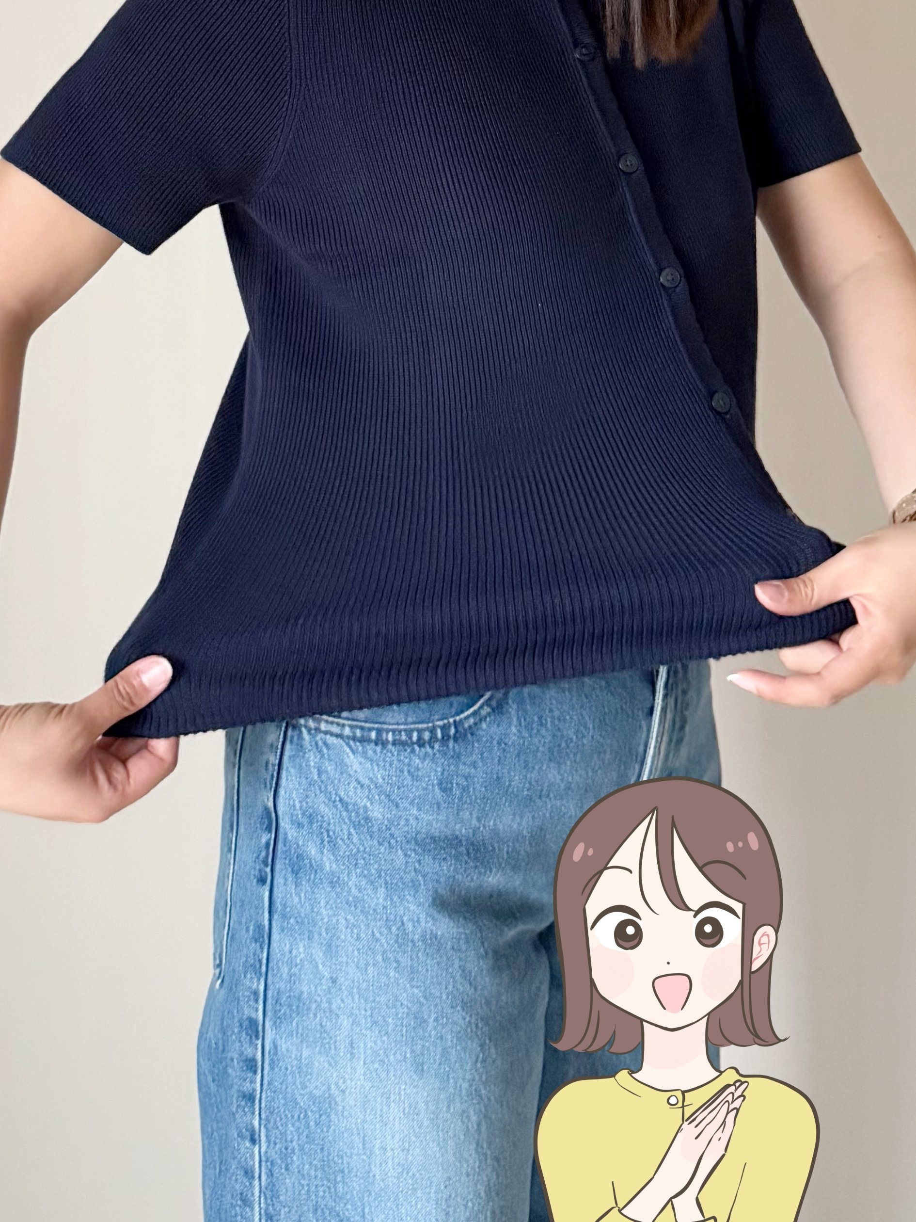 「色違いも購入予定」ユニクロの“着回しカーディガン”毎日着たいくらいお気に入り！「これからの季節にピッタリ」「サイズ感と形が上品」
