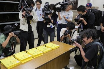 昨年度の大学入学共通テストの志願票受付までは郵送だった