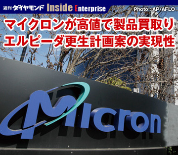 マイクロンが高値で製品買取りエルピーダ更生計画案の実現性