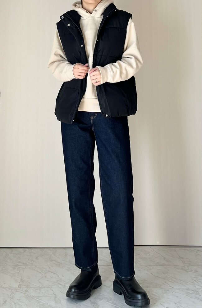 「家の中でも活躍してます」ハニーズの“ぽかぽかベスト”マフラーなしでも暖かい！「中に厚手のものも着れる」「スゴく暖かい！」